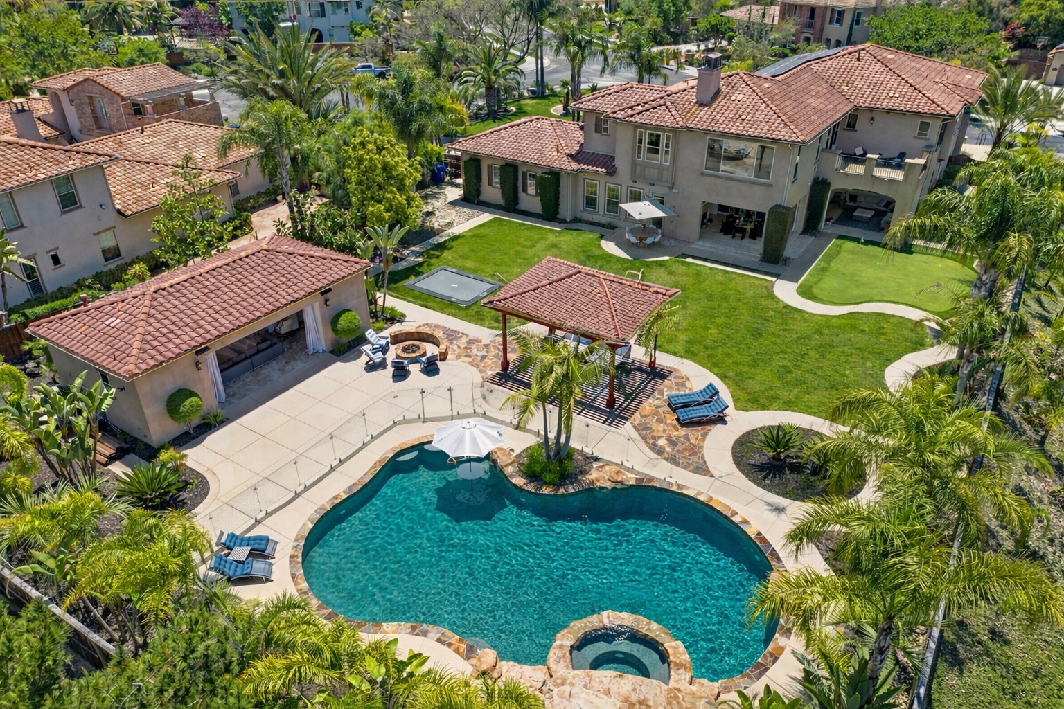 Backyard resort overview