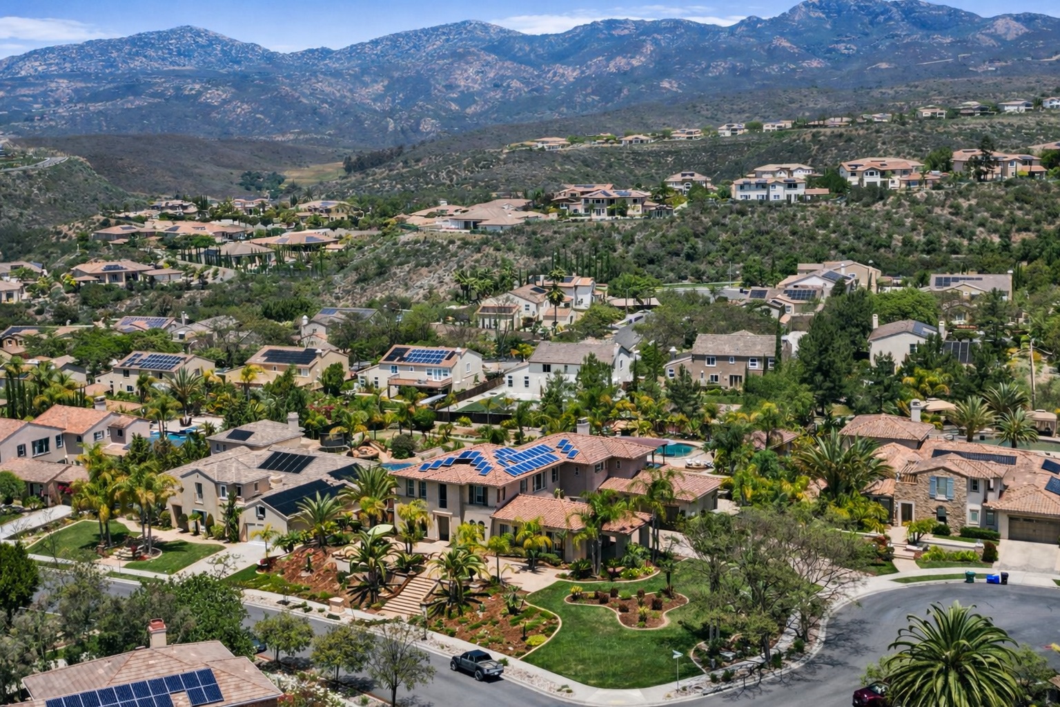 Aerial view of 15020 Applewood Court