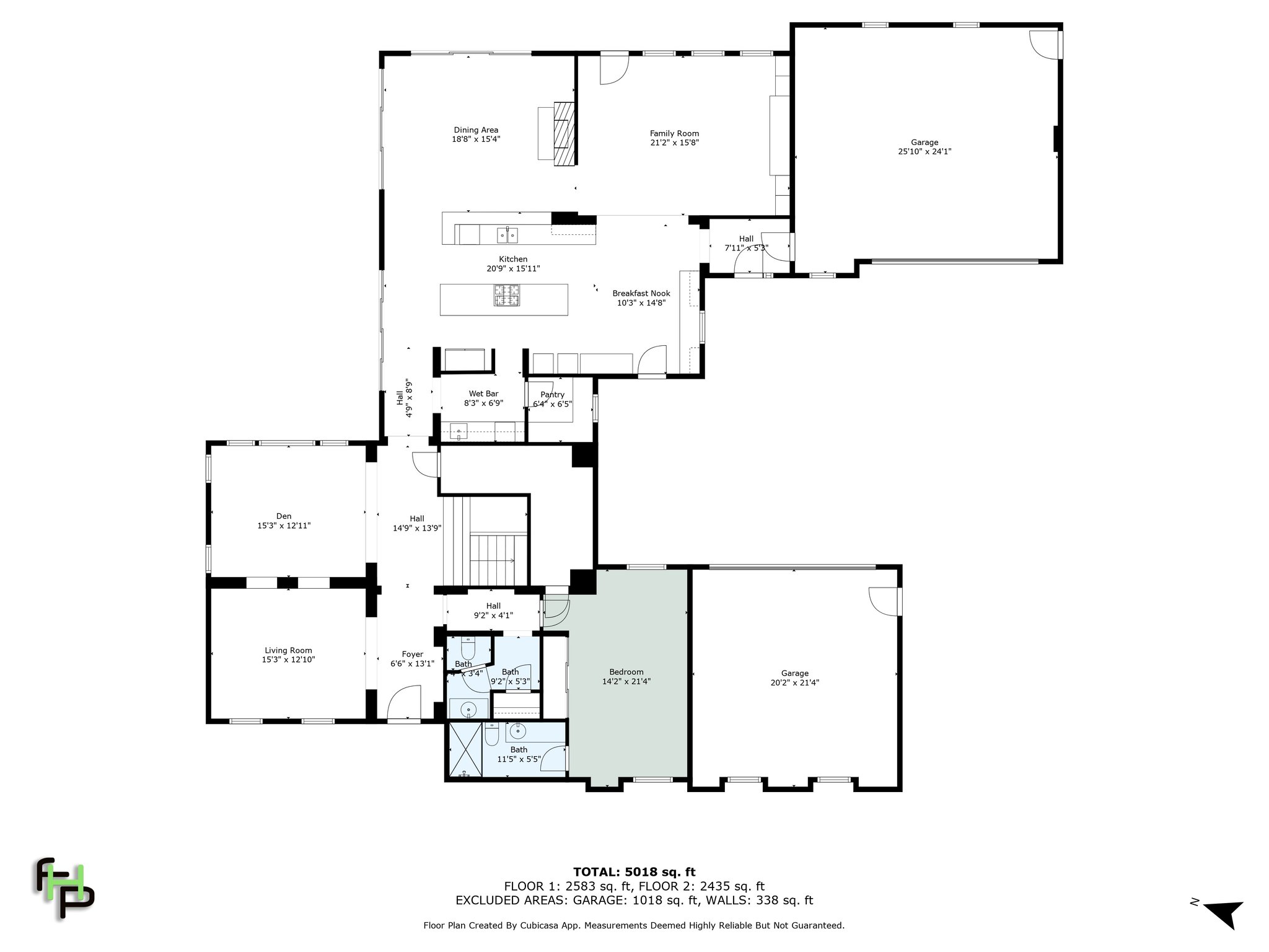 Floor plan — Level 1