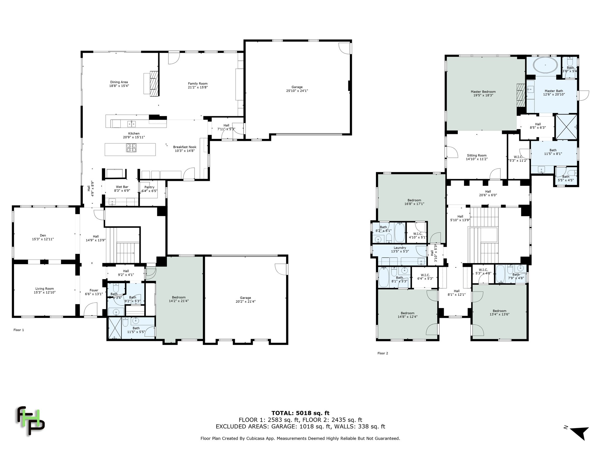 Floor plan detail