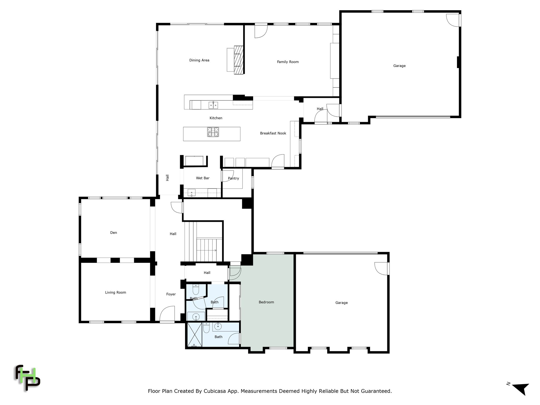 Floor plan detail