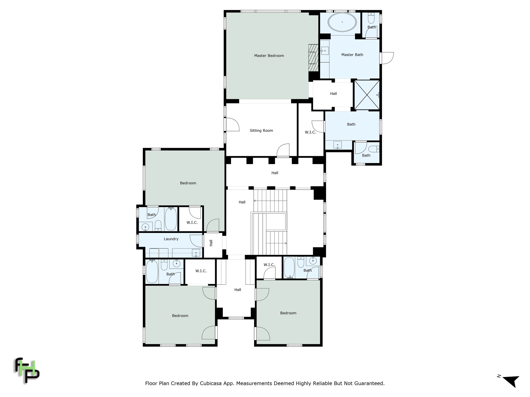 Floor plan detail