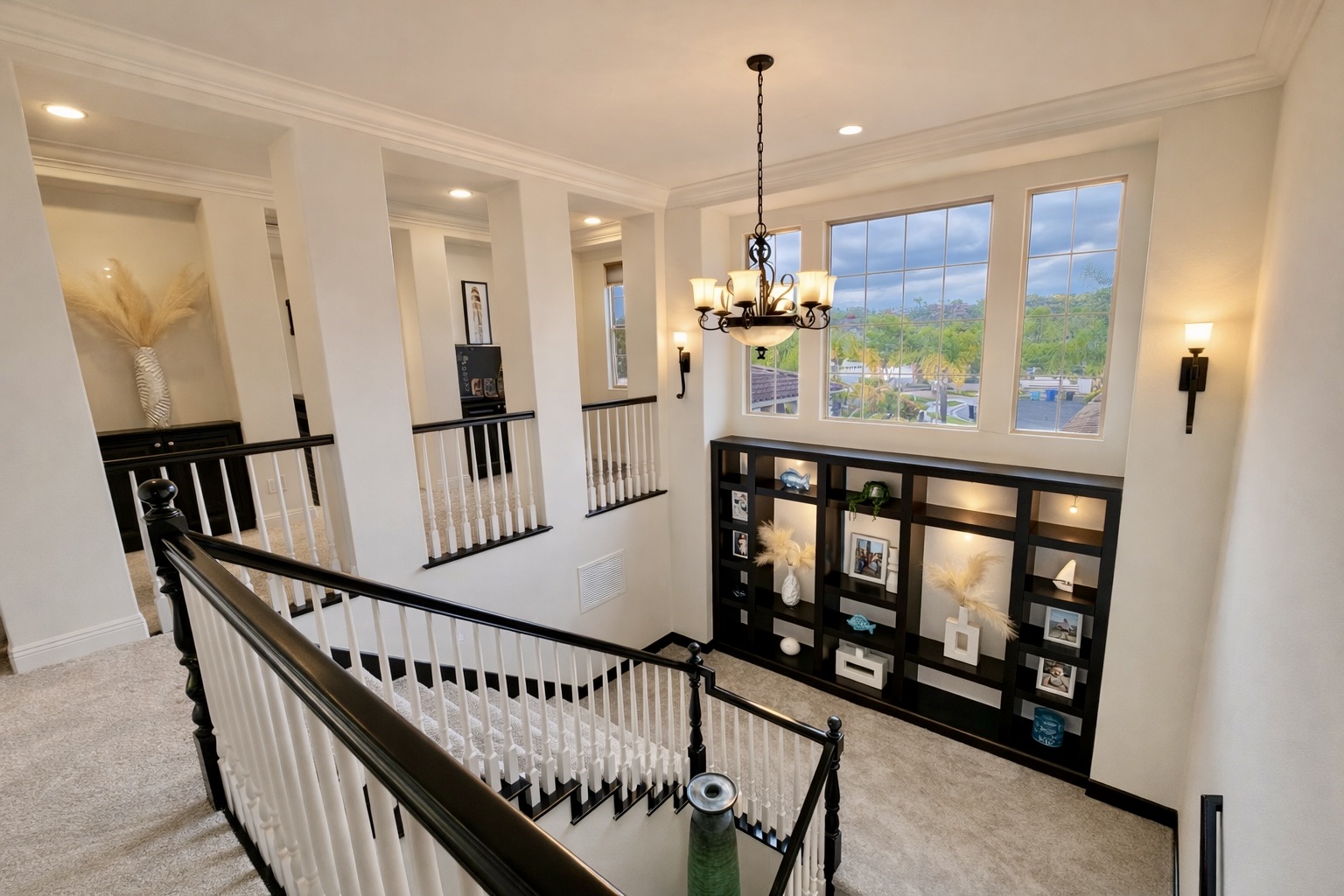 Upstairs landing